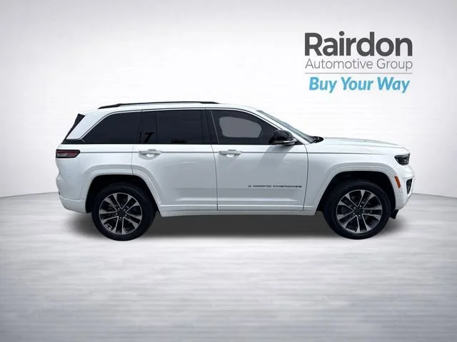 Used 2023 Bright White Clearcoat Jeep Overland 4xe image 8