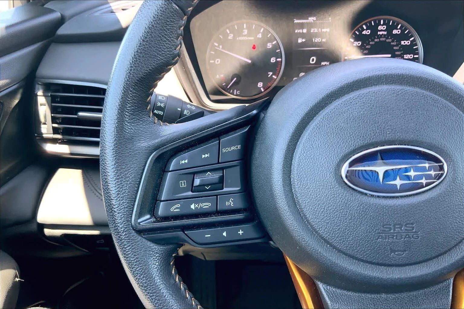 Used 2023 Crystal White Pearl Subaru Wilderness image 23