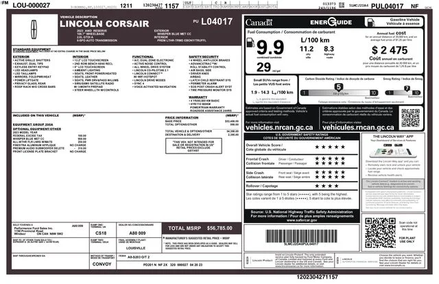 Used 2023 Blue Lincoln Reserve image 3