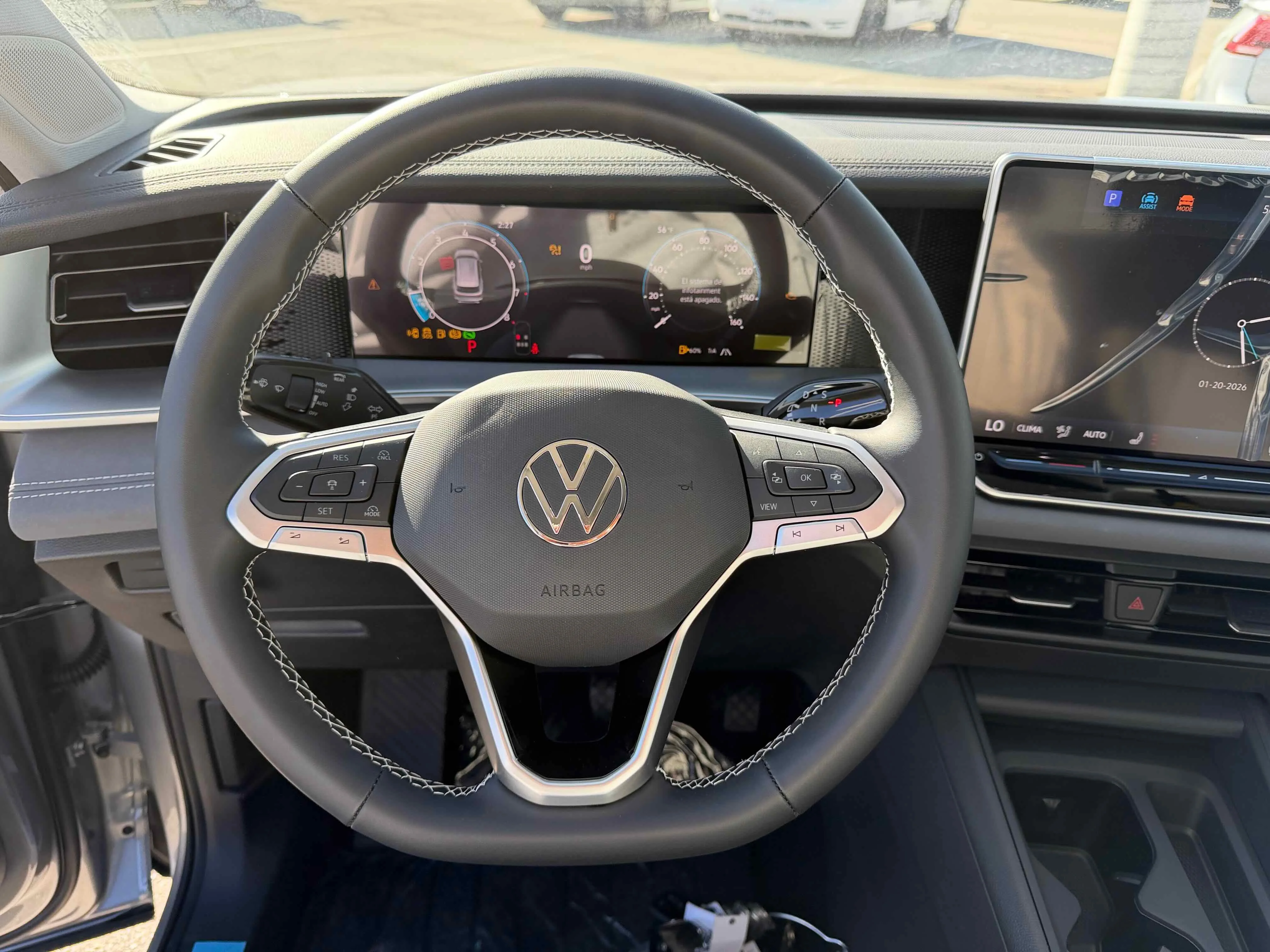 New 2026 Silver Volkswagen SE image 16