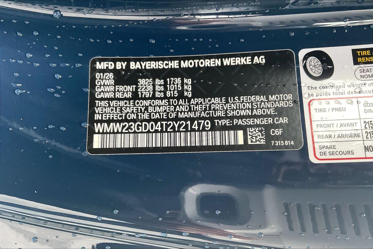 New 2026 Indigo Sunset Blue Metallic MINI Signature Plus image 18