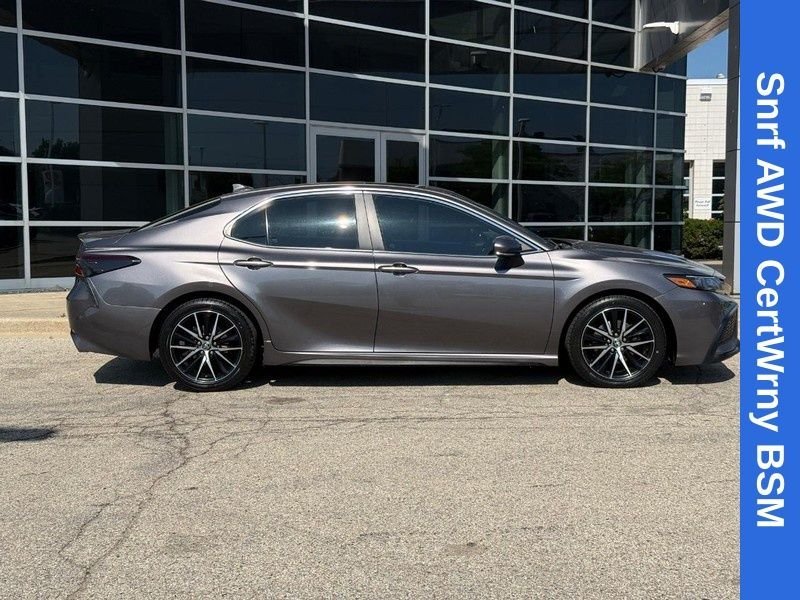 Certified Used 2023 Predawn Gray Mica Toyota SE image 2