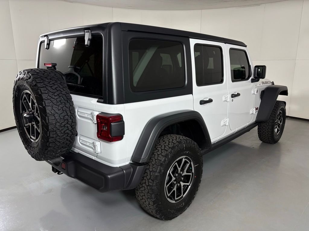 New 2026 Bright White Clearcoat Jeep Rubicon image 8