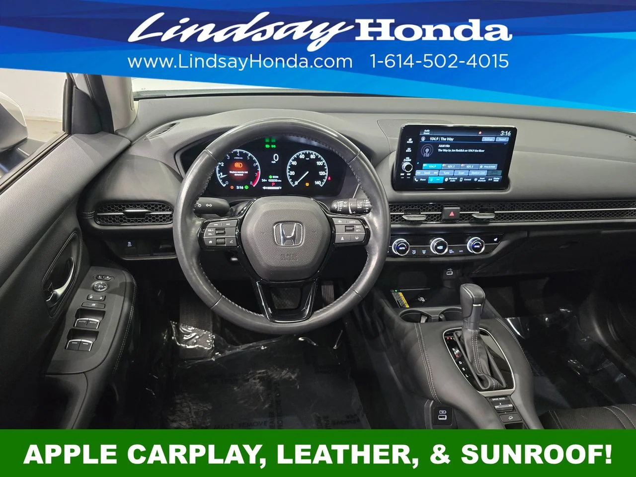 Used 2023 Platinum White Pearl Honda EX-L image 12