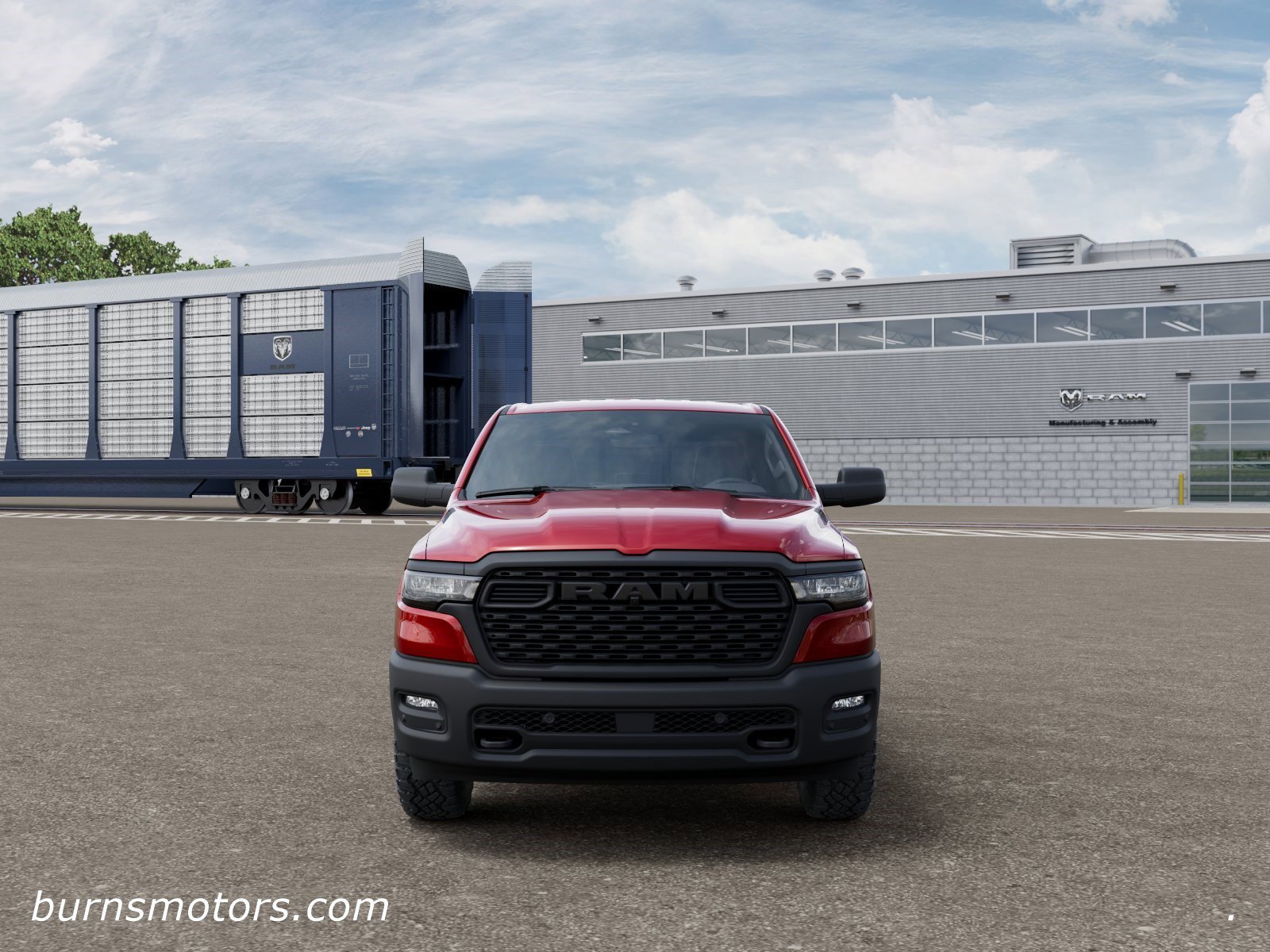 New 2026 Molten Red Pearl-Coat Exterior Paint RAM Warlock image 6