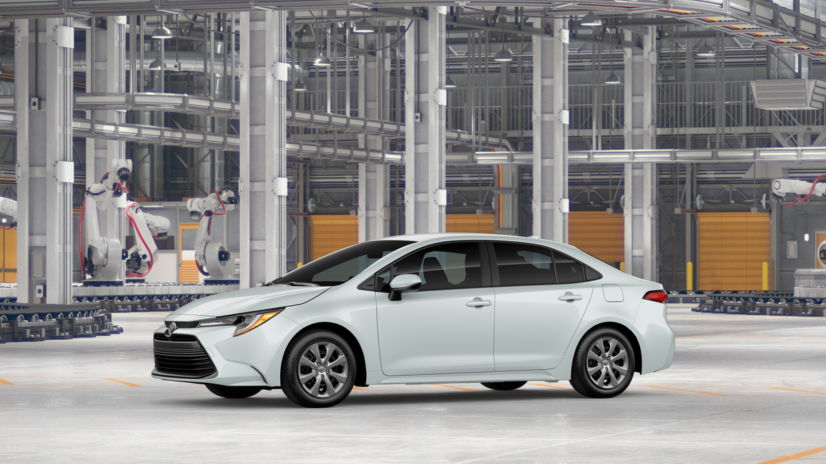 New 2026 Wind Chill Pearl Toyota LE image 3