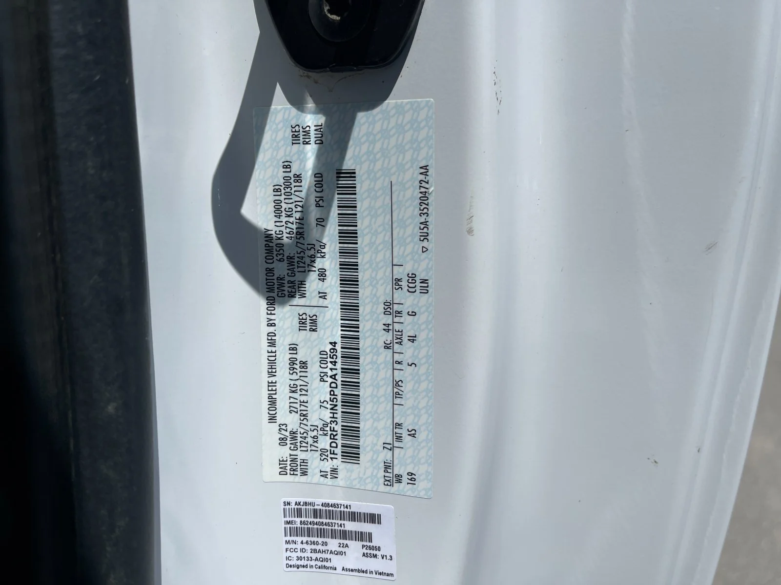 Used 2023 White Ford XL image 29