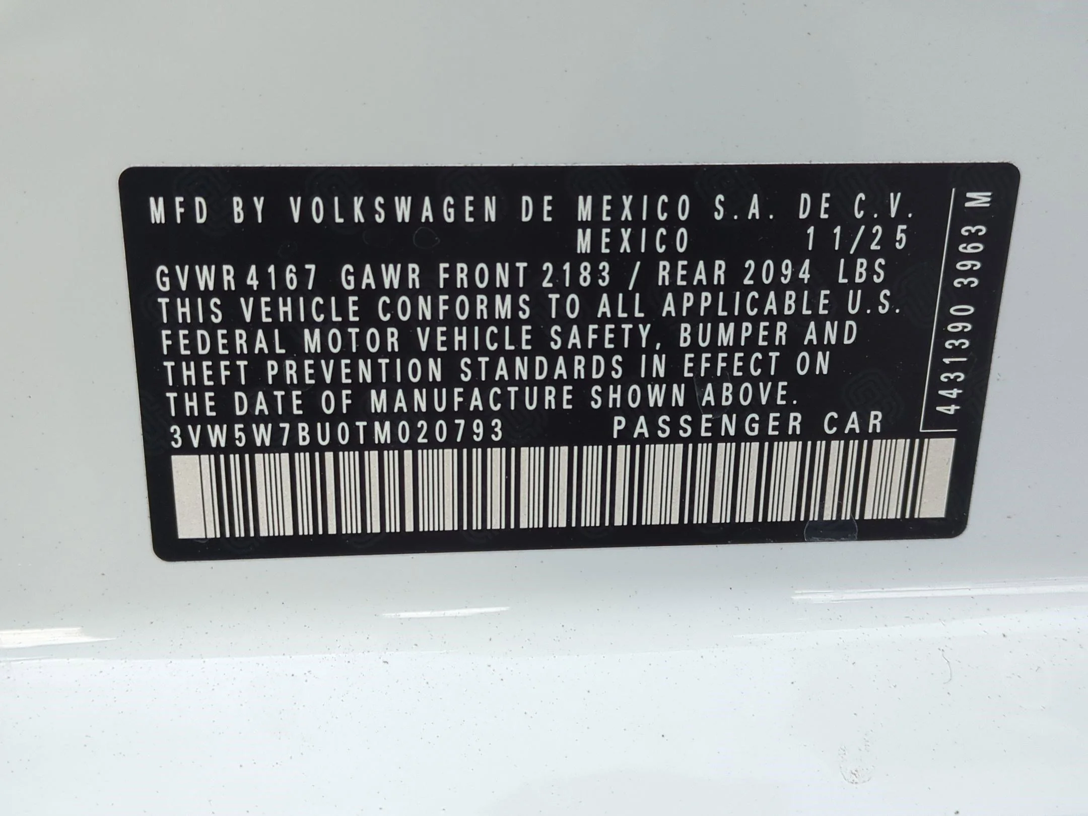 New 2026 Pure White Volkswagen S image 18
