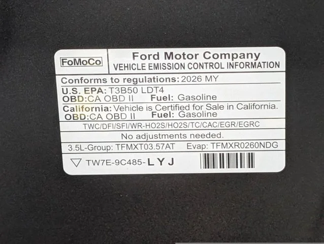 New 2026 Carbonized Gray Metallic Ford King Ranch® image 72