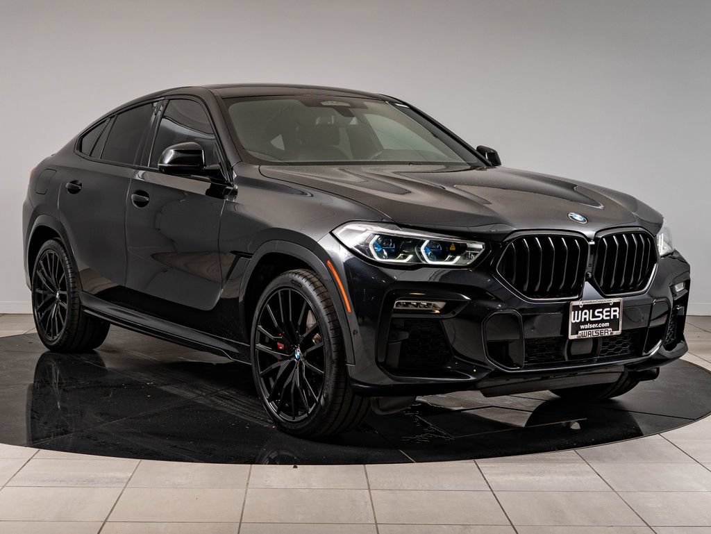 Used 2021 Black Sapphire Metallic BMW M50i image 12