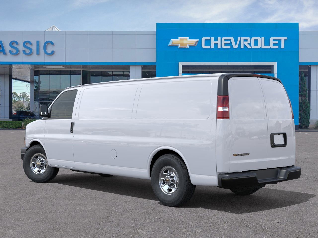 2025 Chevrolet Express Cargo WT White at Classic Elite Chevrolet Hwy 6