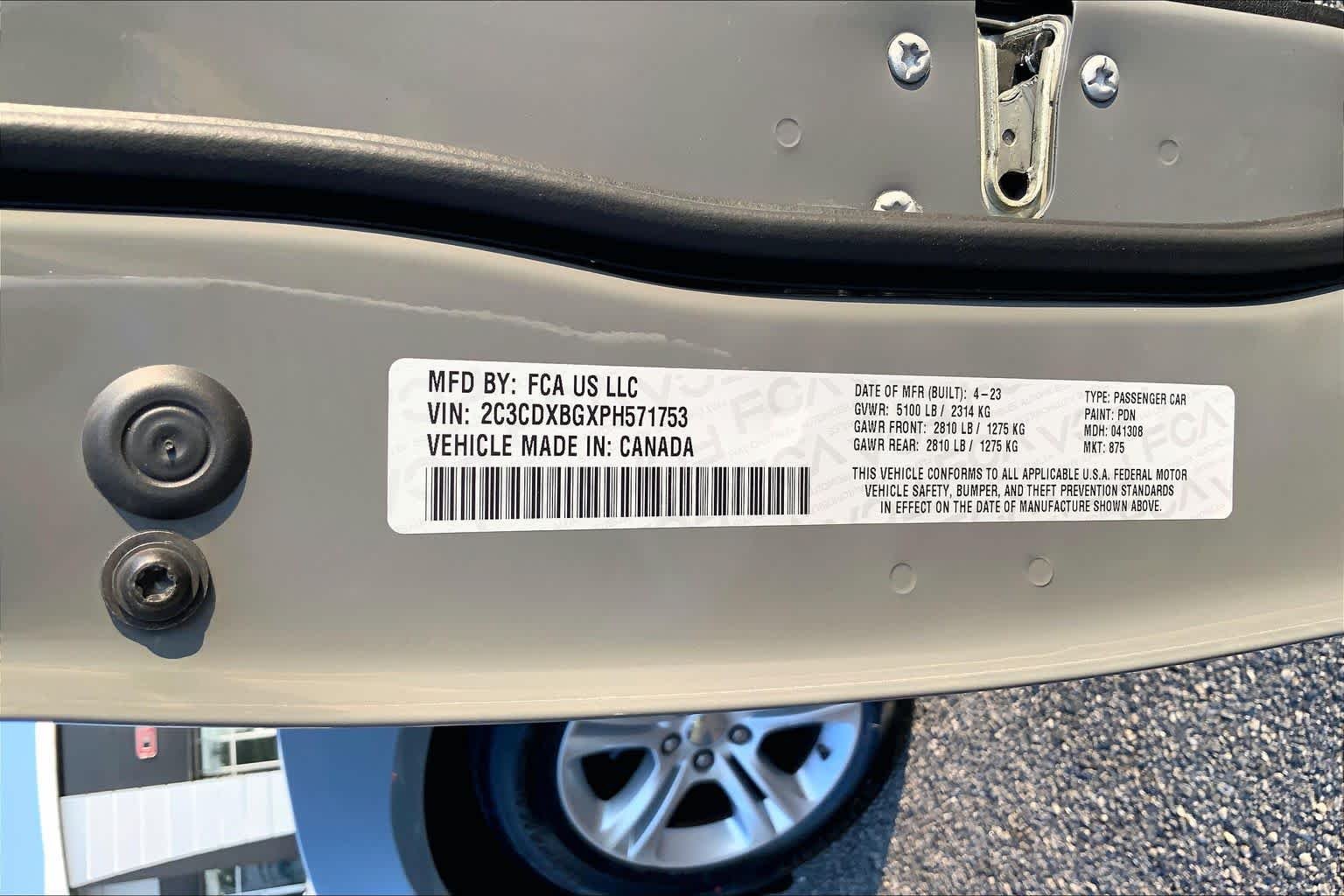 Used 2023 Destroyer Gray Clearcoat Dodge SXT image 31