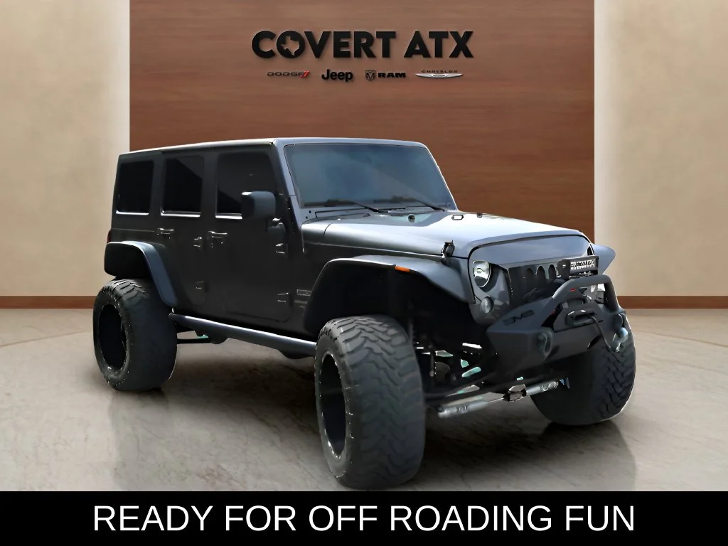 Used 2018 Gray Jeep Unlimited Sport image 7