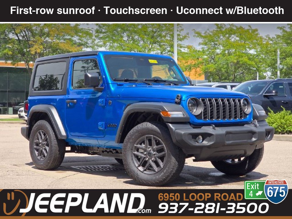 New 2026 Hydro Blue Pearl-Coat Exterior Paint Jeep Sport S image 1
