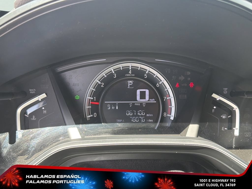 Used 2017 White Honda LX image 16
