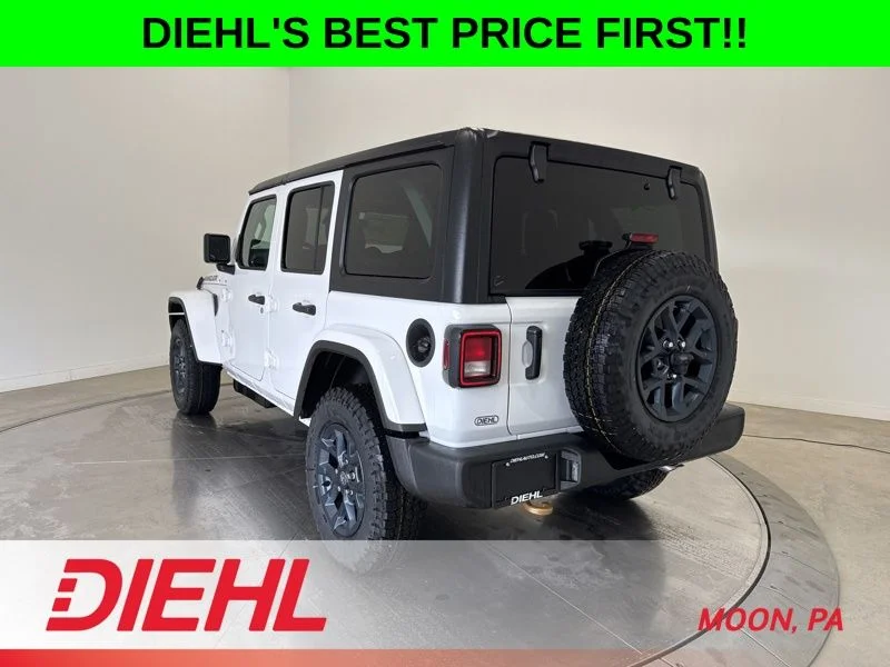 New 2026 Bright White Clear-Coat Exterior Paint Jeep 85th Anniversary Edition image 5