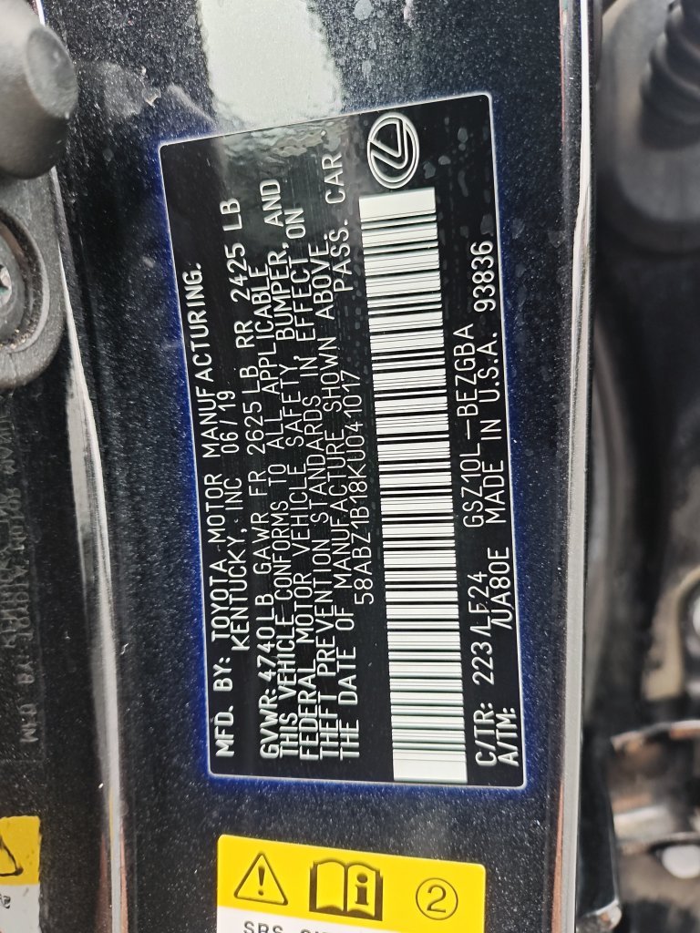 Used 2019 Black Lexus 350 F Sport image 25