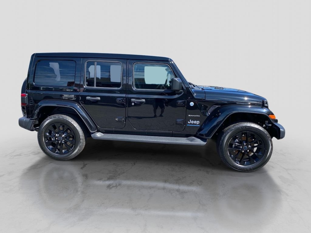 Used 2024 Black Jeep Sahara 4xe image 10
