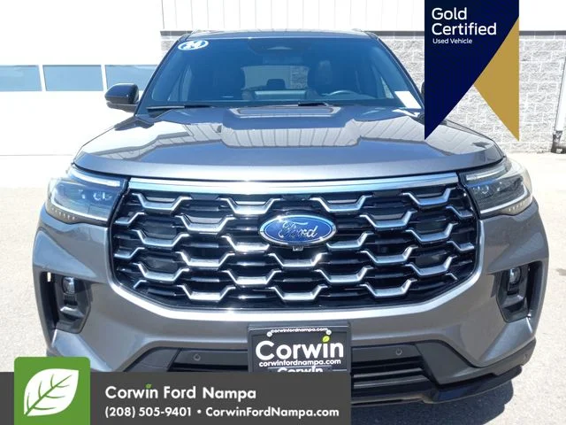Certified Used 2025 Carbonized Gray Metallic Ford  image 10
