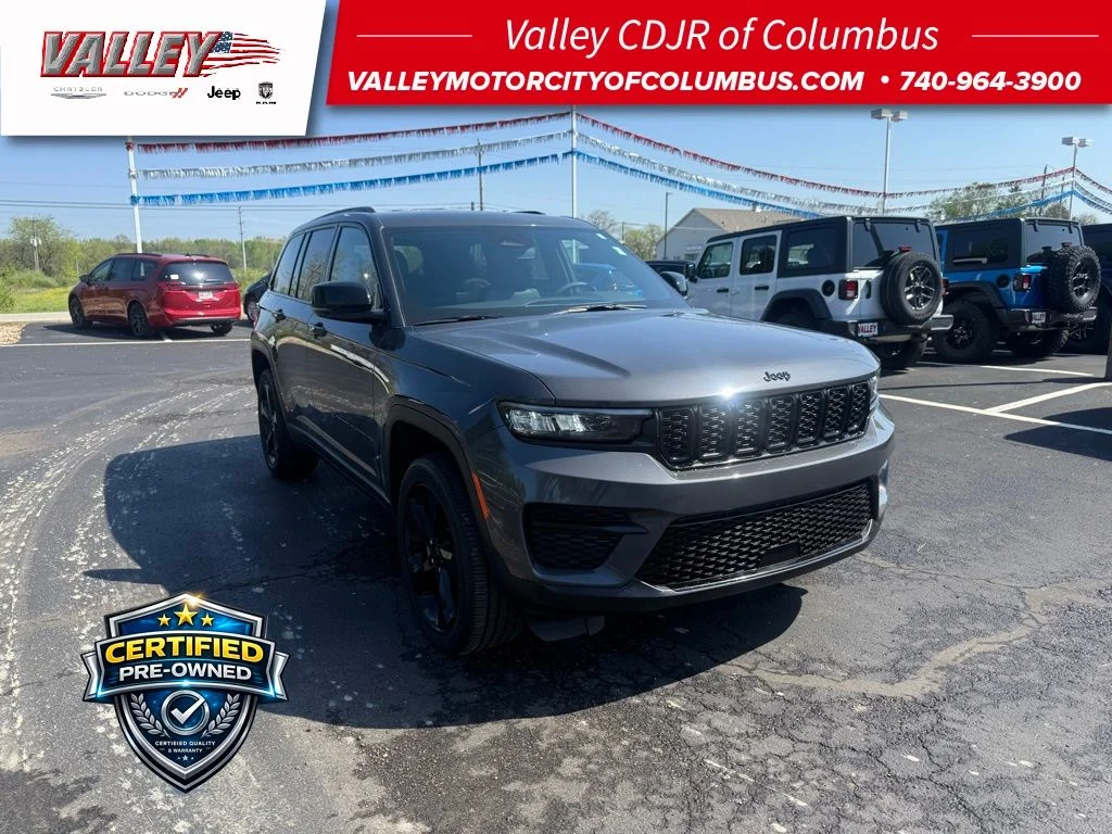 Certified Used 2024 Gray Jeep Altitude image 1
