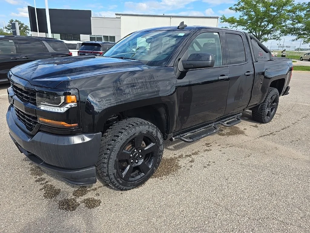 Certified Used 2017 Black Chevrolet WT image 4