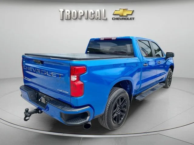 Used 2025 Riptide Blue Metallic Chevrolet Custom image 5