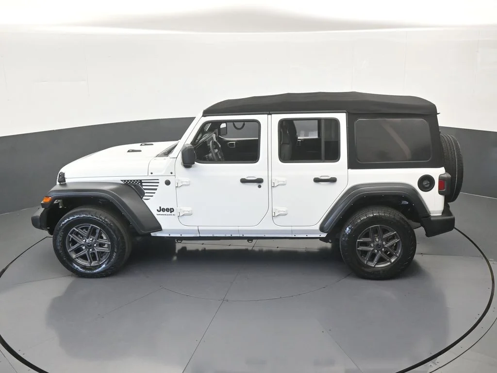 Used 2024 Bright White Clearcoat Jeep Sport S image 43