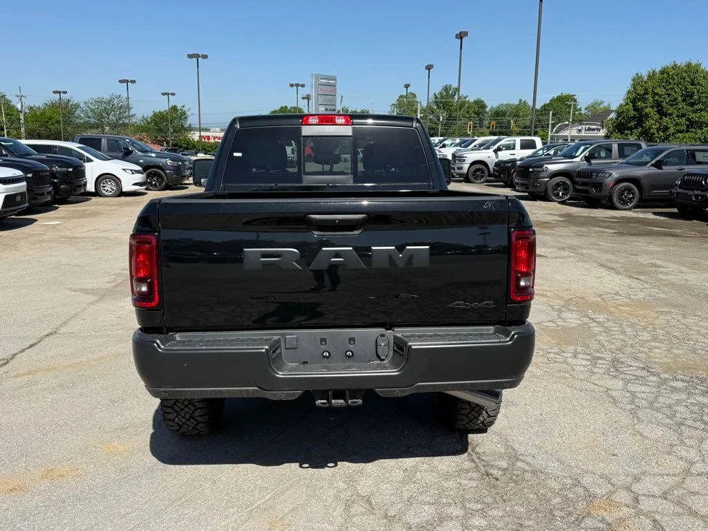 New 2026 Diamond Black Crystal Pearl-Coat Exterior Paint RAM Tradesman image 7