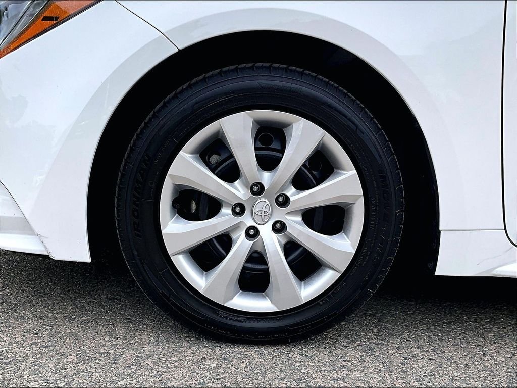 Used 2024 White Toyota LE image 7