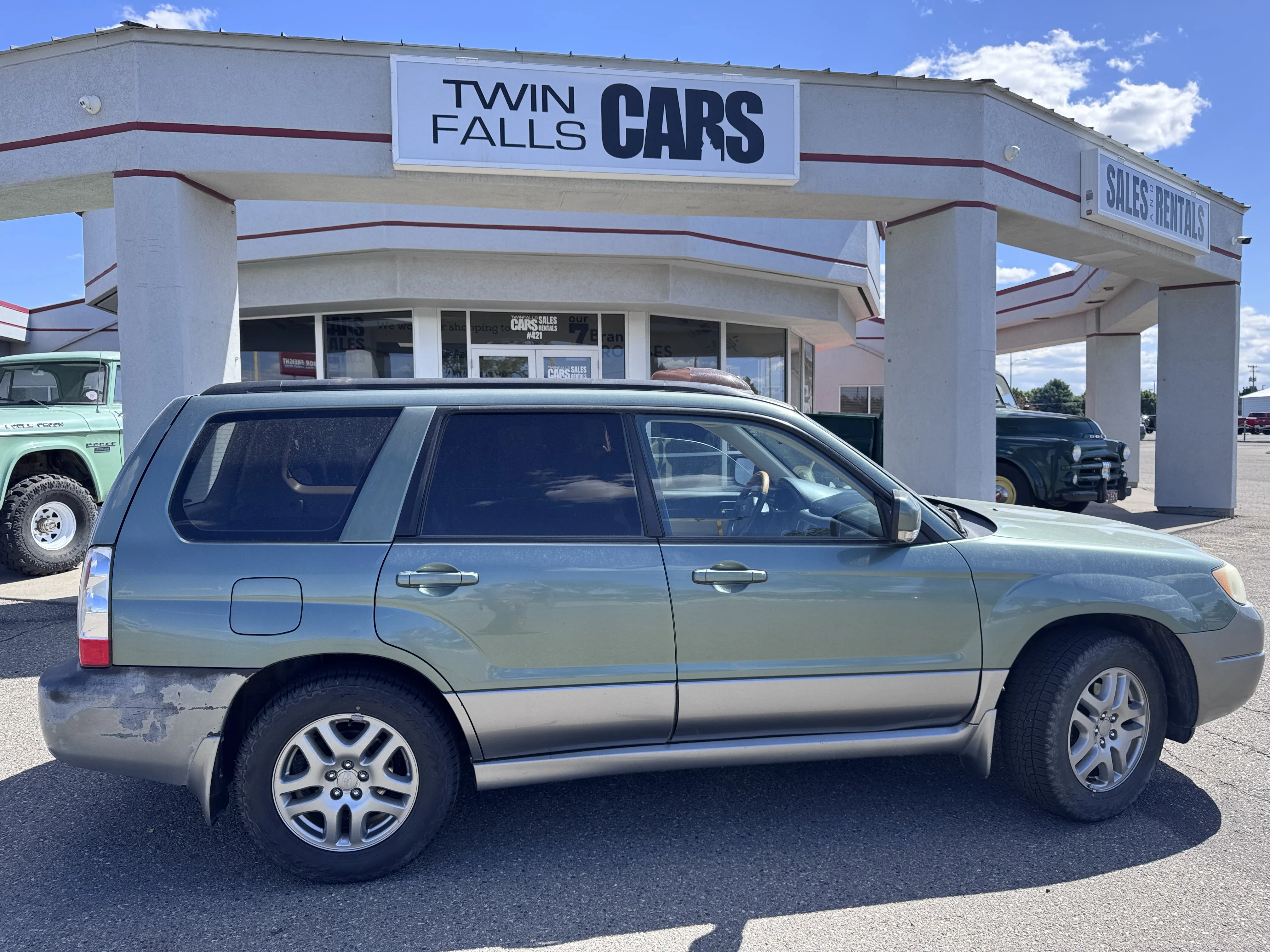 Used 2007 Evergreen Metallic Subaru X L.L. Bean Ed image 9