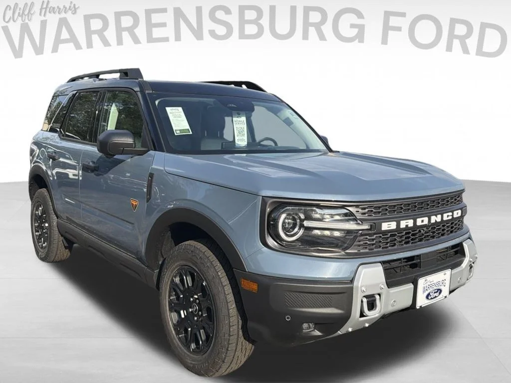 New 2026 Azure Gray Metallic Tri-Coat Ford Badlands® image 1