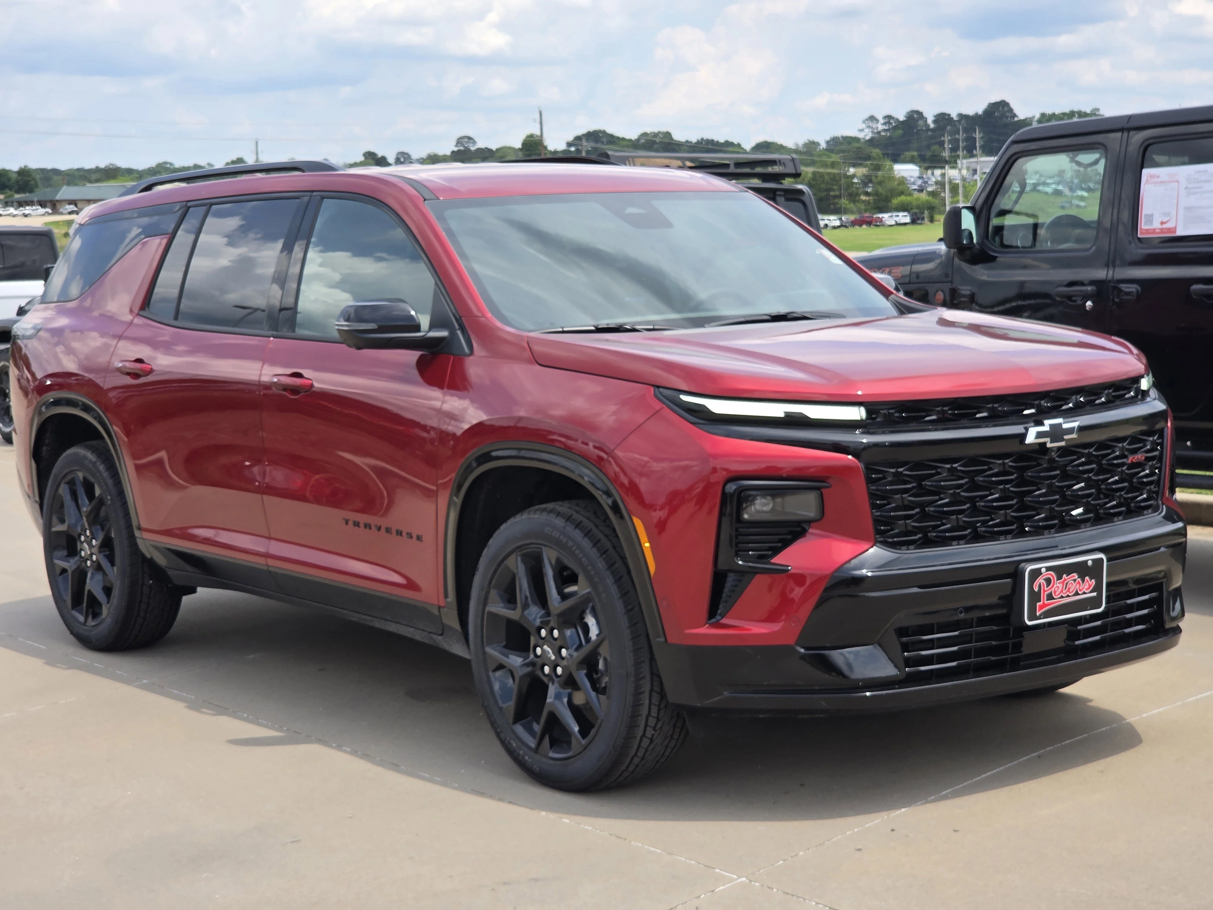 New 2026 Radiant Red Tintcoat Chevrolet FWD RS image 1