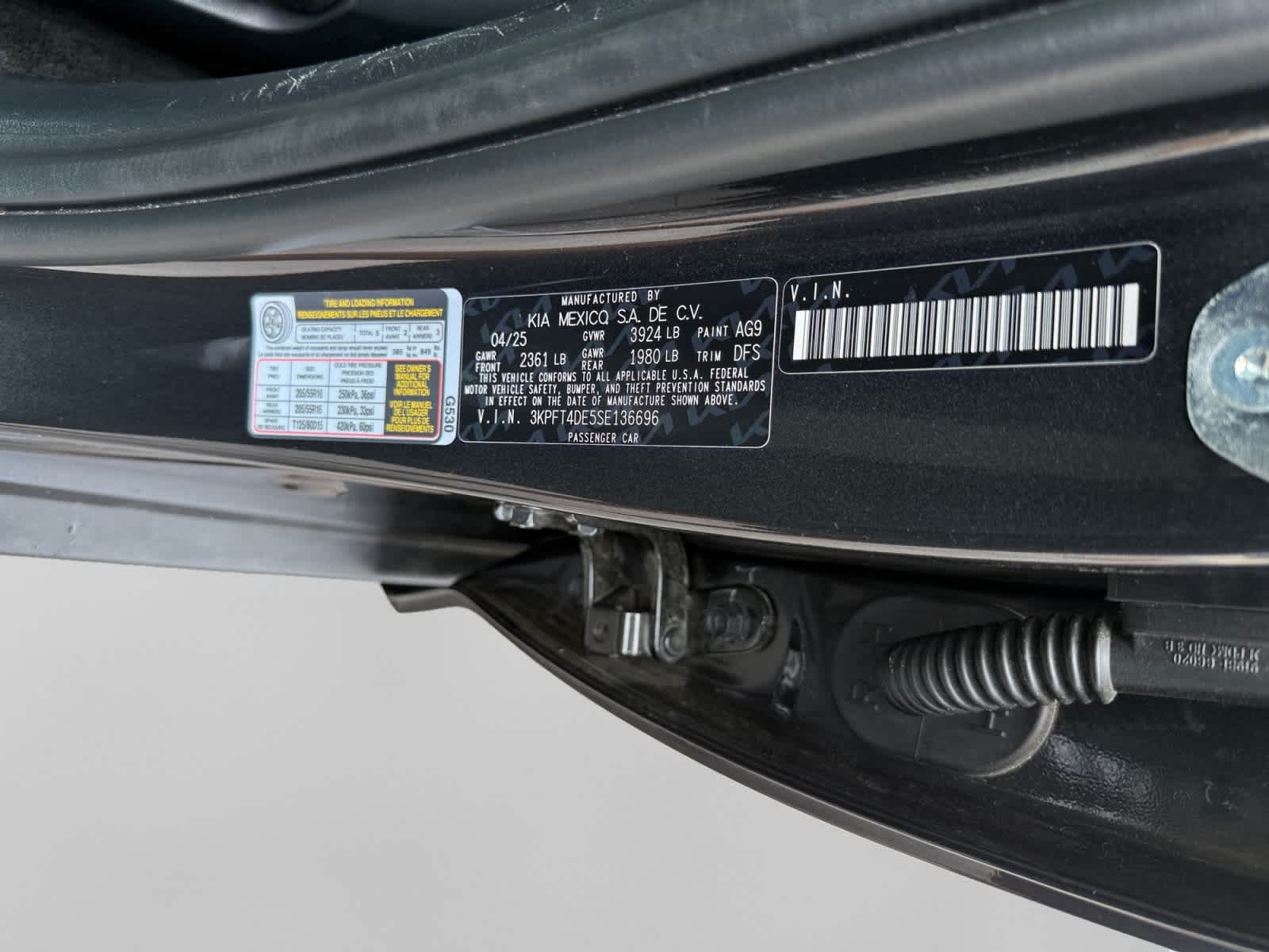 Certified Used 2025 Interstellar Gray Kia LX image 25