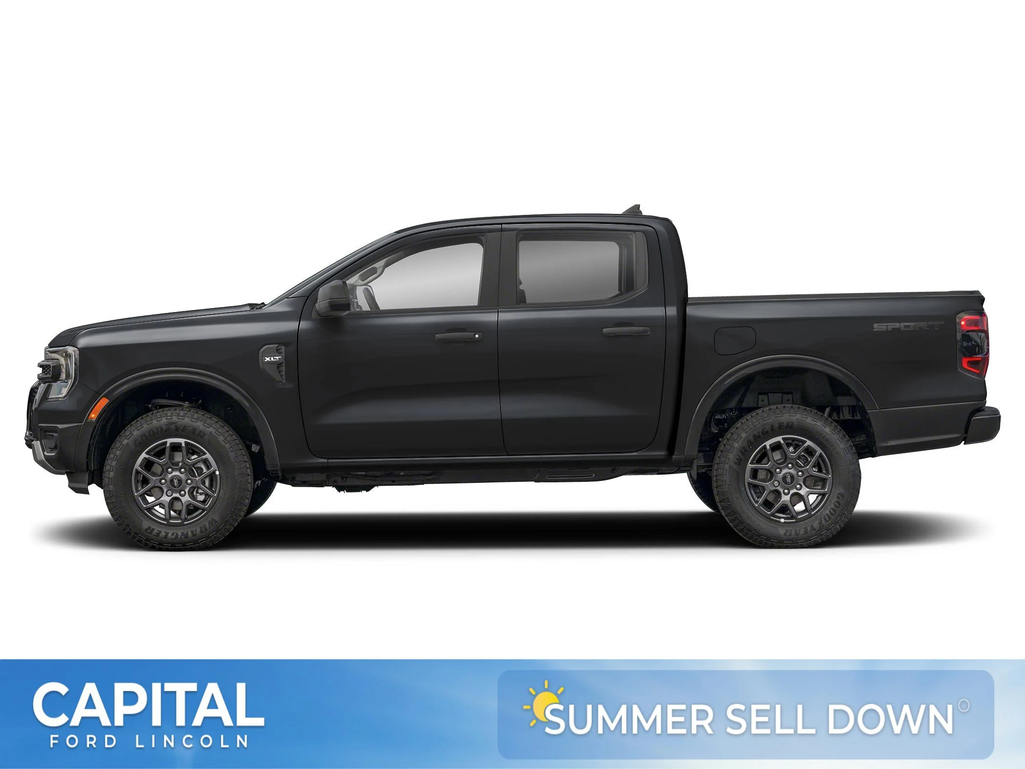 New 2026 Shadow Black Ford XLT image 1
