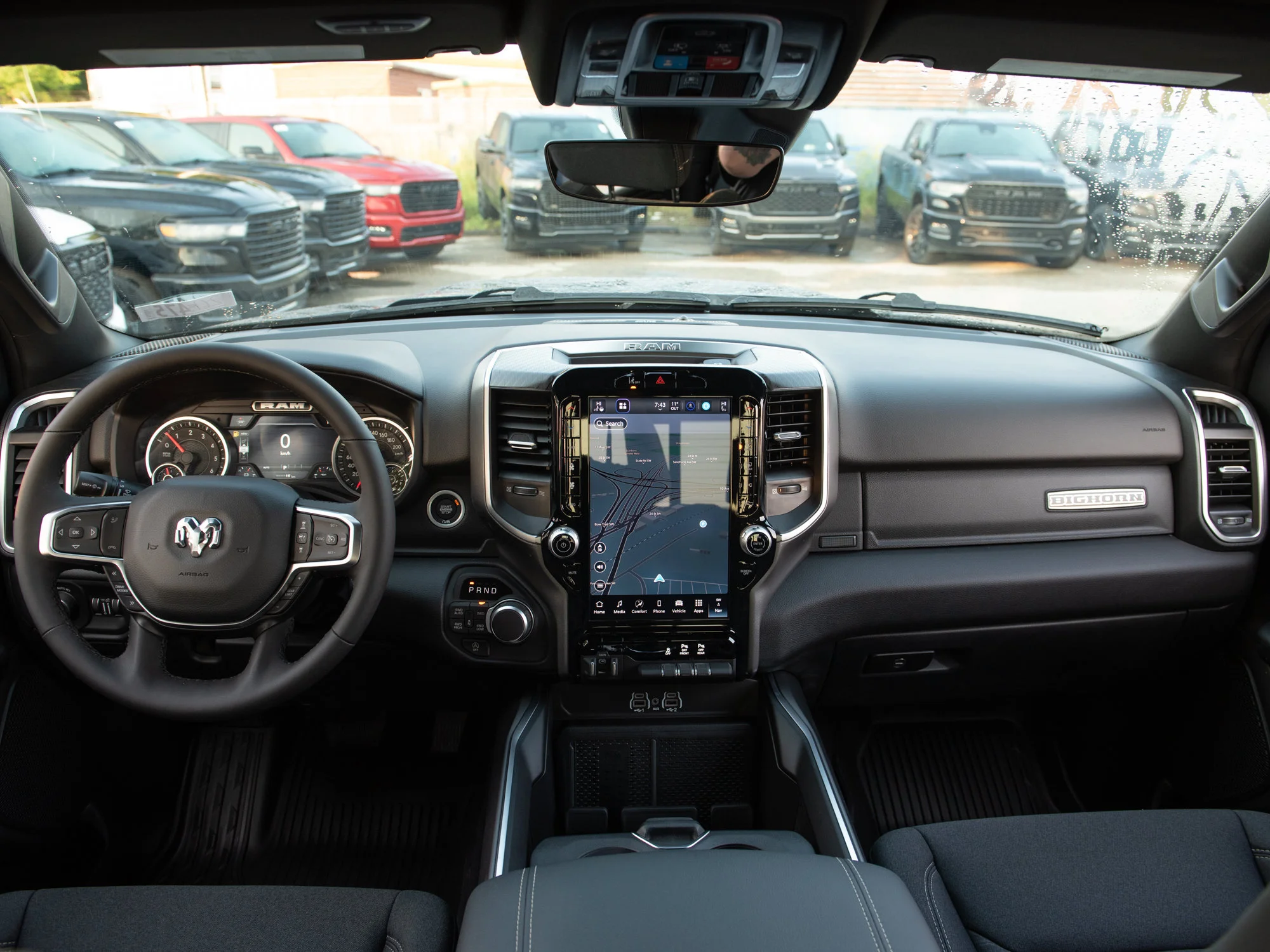New 2026 Black RAM Big Horn Night* Crew Cab 4x4, Level 2 Equip Group, Heated Seats, Alpine Audio image 11