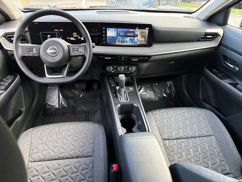 Certified Used 2025 Black Nissan SV image 13