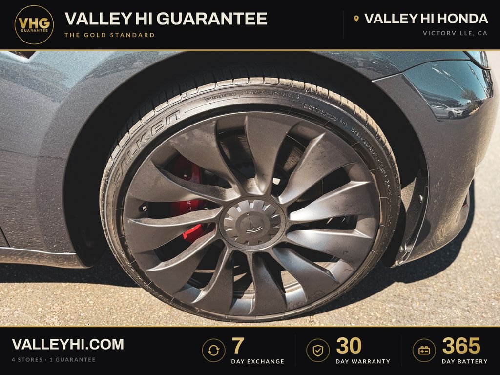Used 2023 Gray Tesla Performance image 11