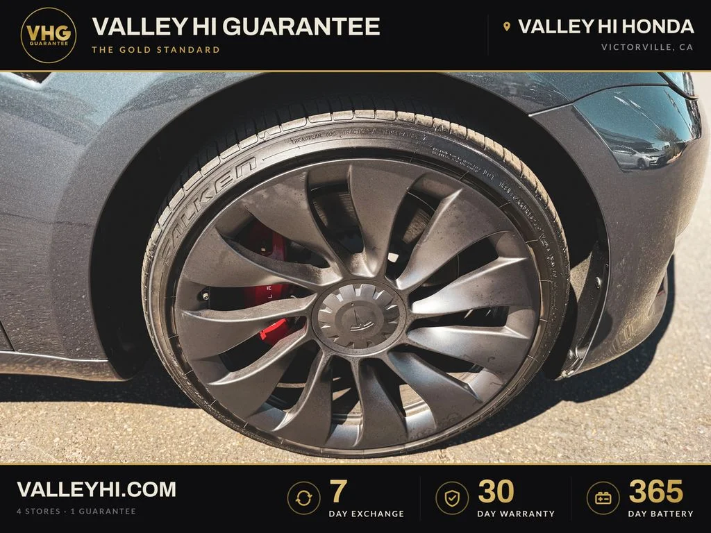 Used 2023 Gray Tesla Performance image 11