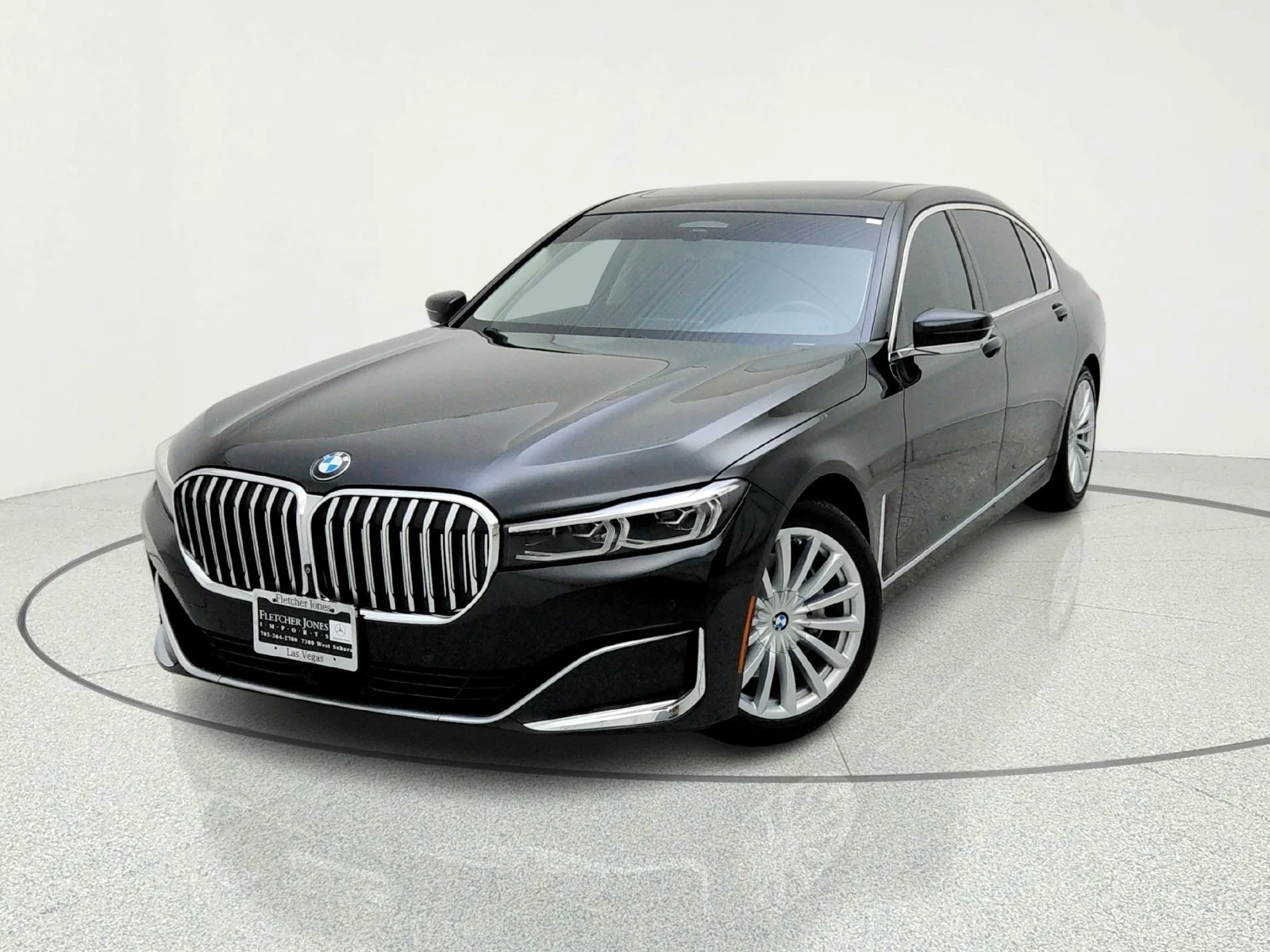 Used 2020 Black Sapphire Metallic BMW 740i xDrive image 2