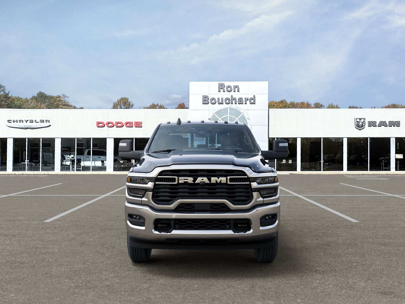 New 2027 Diamond Black Crystal Pearl-Coat Exterior Paint RAM Tradesman image 6