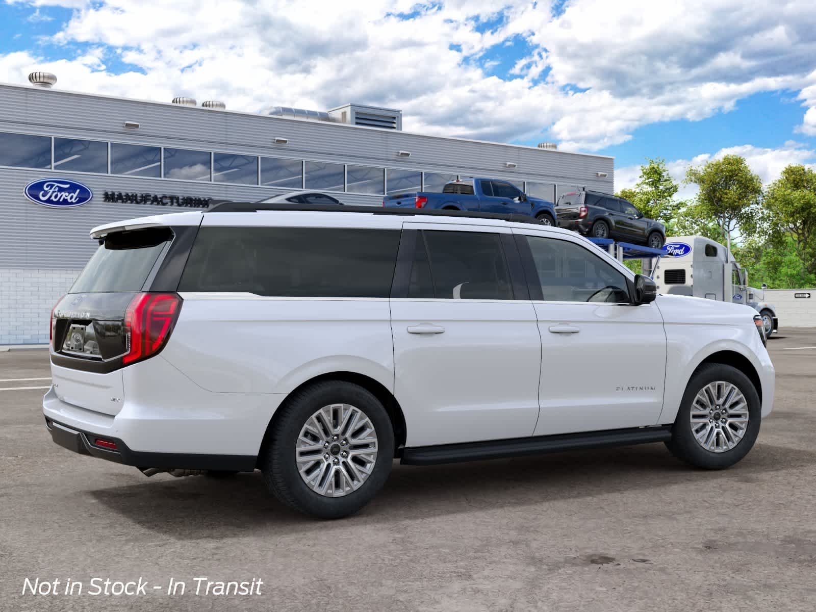 New 2027 Star White Metallic Tri-Coat Ford Platinum image 5