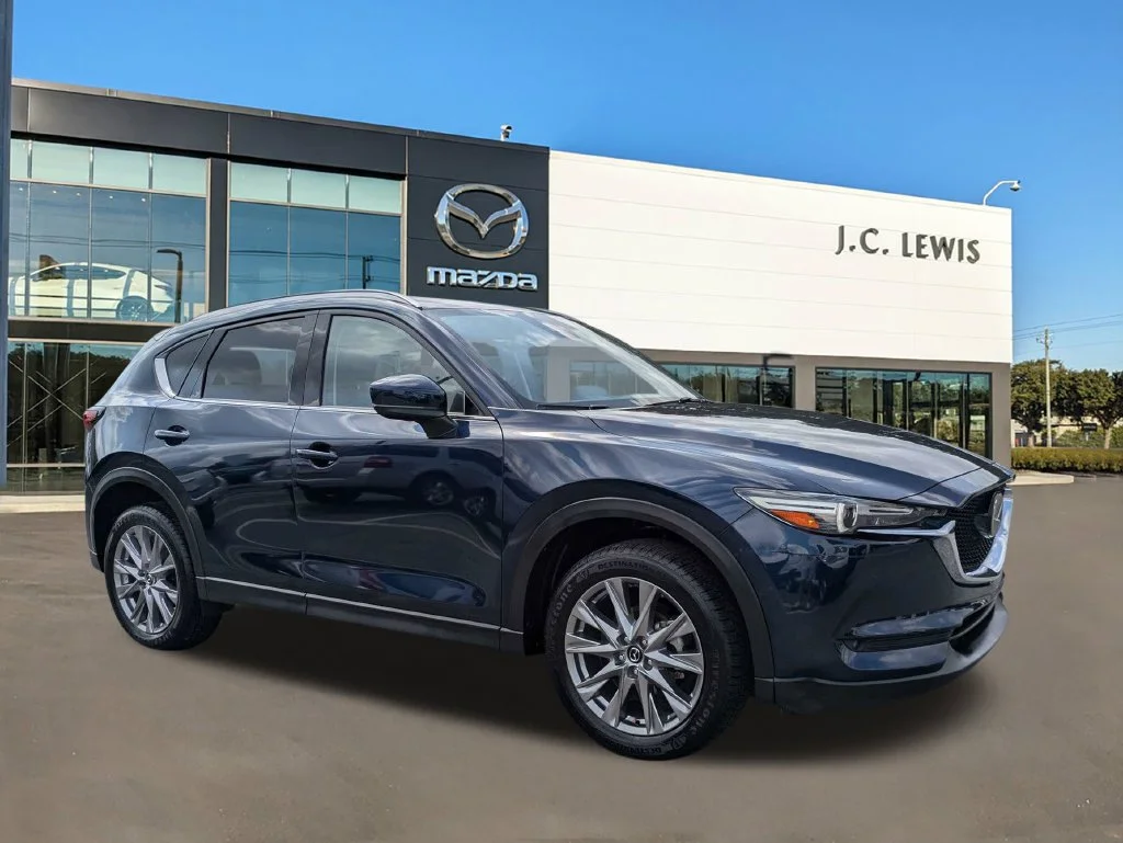 Used 2021 Blue Mazda Grand Touring image 1