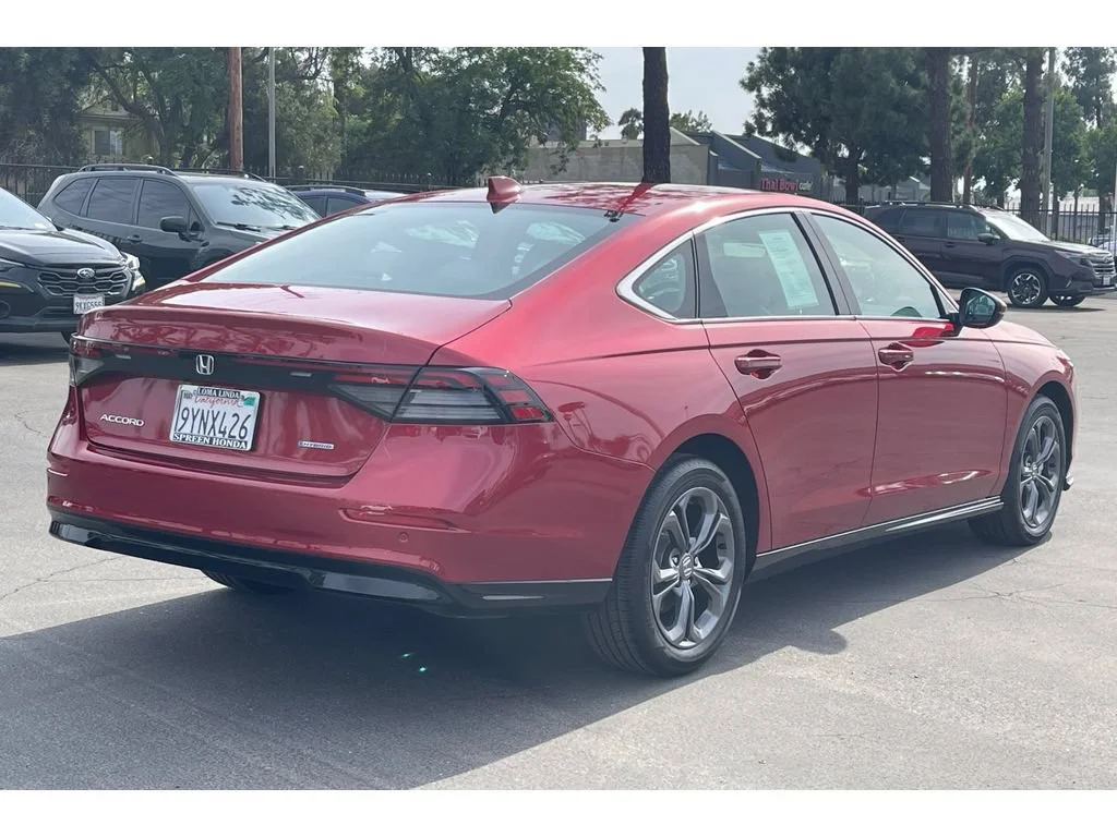 Certified Used 2026 Radiant Red Metallic Honda EX-L Hybrid image 62