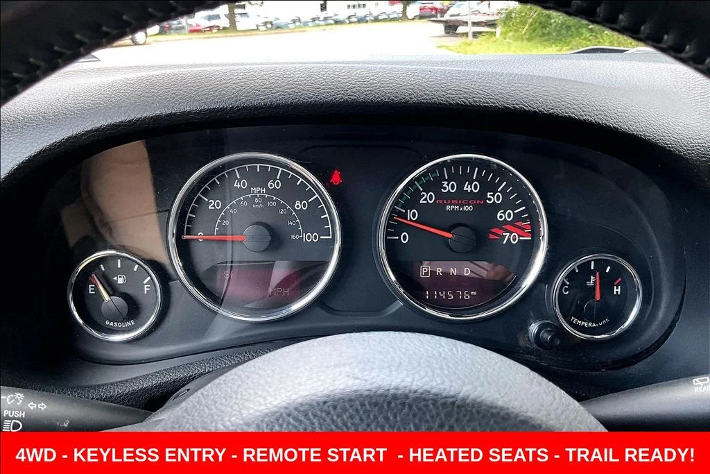 Used 2017 Black Jeep Unlimited Rubicon image 13