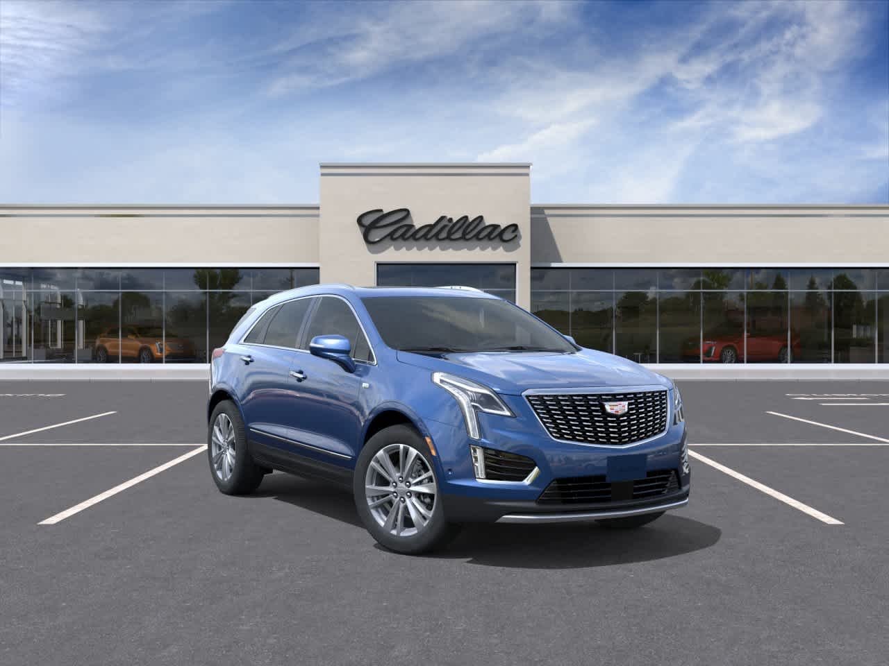 New 2026 Opulent Blue Metallic Cadillac Premium Luxury image 1