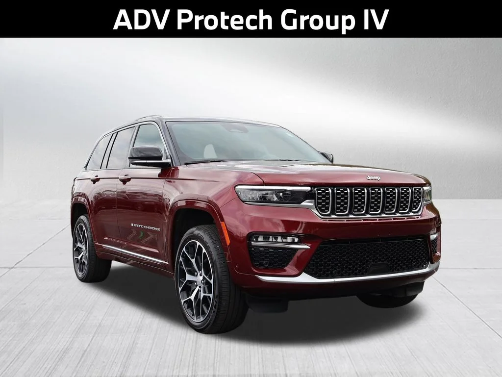 Used 2024 Red Jeep Summit Reserve image 4