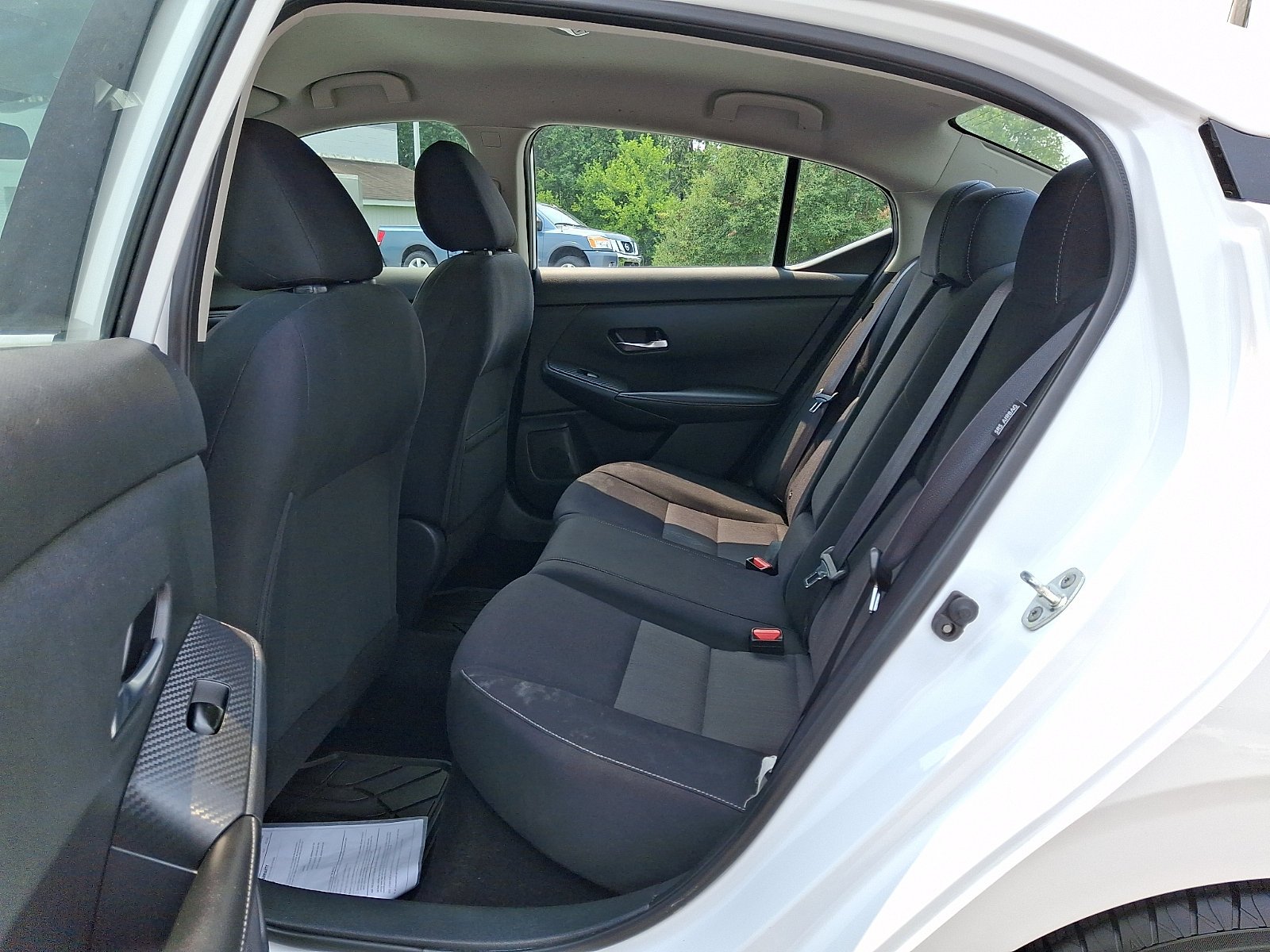 Used 2020 Aspen White Tricoat Nissan SV image 11