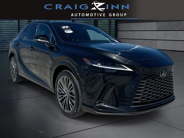 Used 2025 Black Lexus 450h+ Luxury image 1