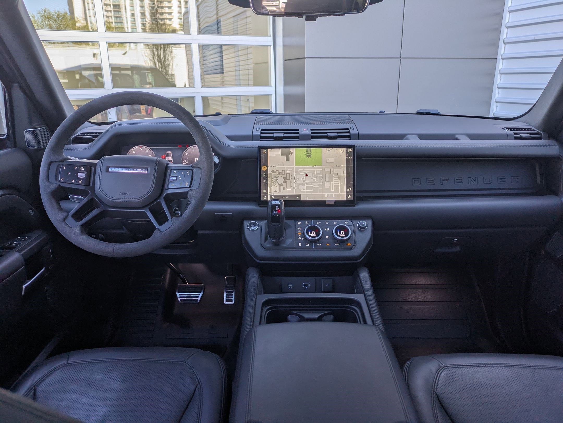 Used 2024 Gray Land Rover 110 P525 Carpathian Edition image 26