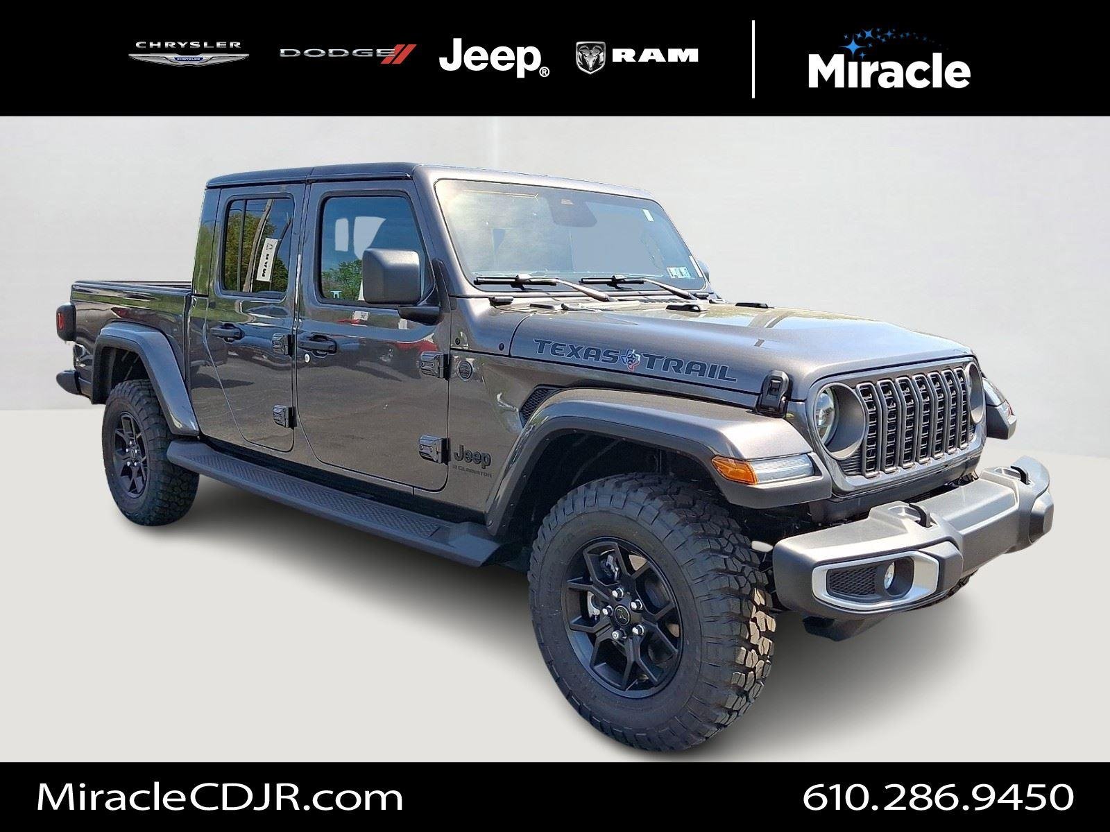 New 2026 Granite Crystal Metallic Clear-Coat Exterior Paint Jeep Texas Trail image 2